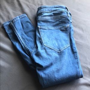 hollister high rise jean leggings